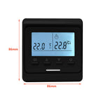 Push Button Programmable Thermostat for Underfloor Heating