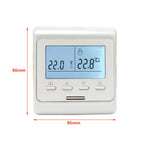 Push Button Programmable Thermostat for Underfloor Heating