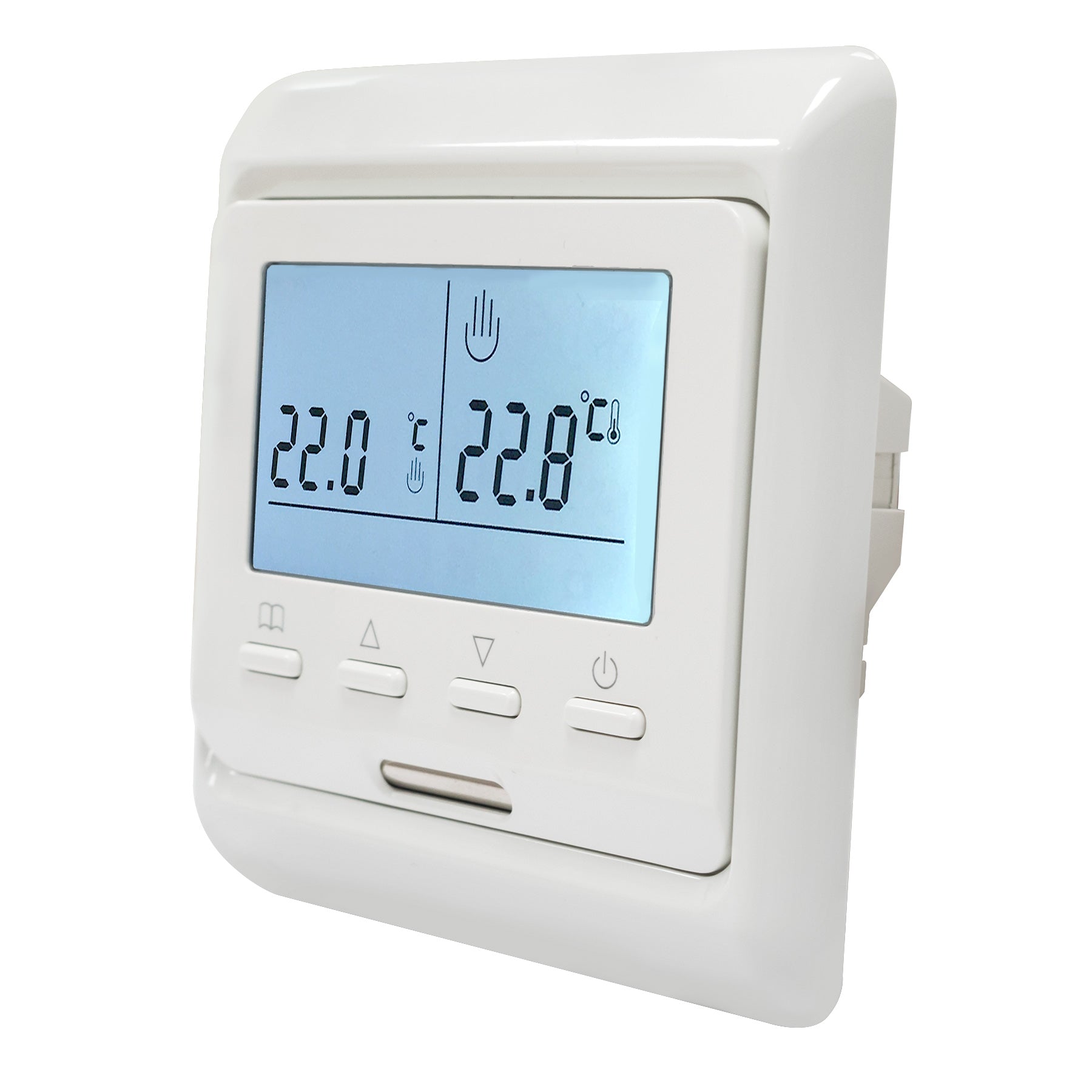 Push Button Programmable Thermostat for Underfloor Heating