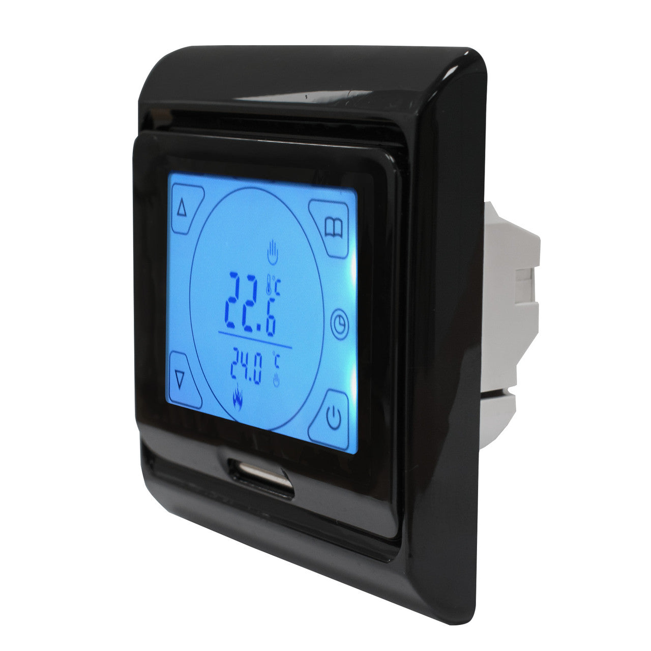 Touchscreen Programmable Digital Thermostat for Underfloor Heating