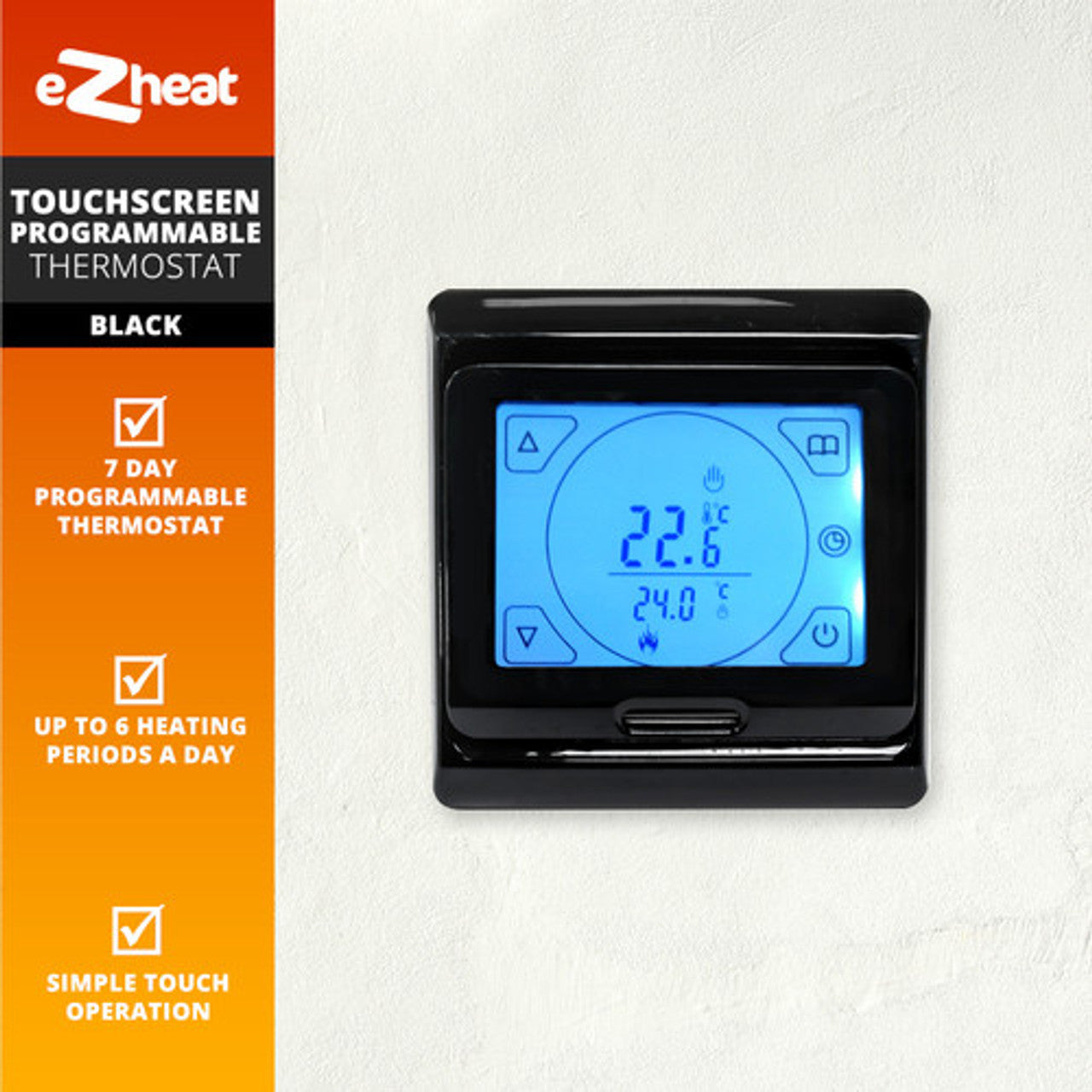 Manual Thermostat for Water Underfloor Heating Kits
