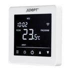 WiFi Touchscreen Thermostat for Underfloor Heating - White