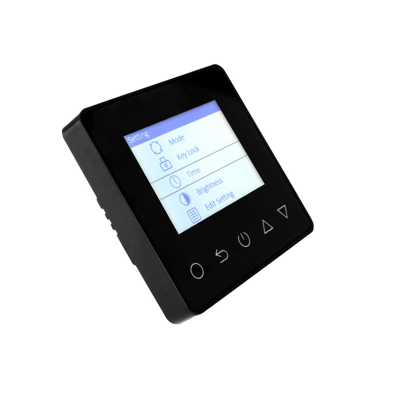 T8400 Black Smart WiFi Underfloor Heating Thermostat  - Screen Menu