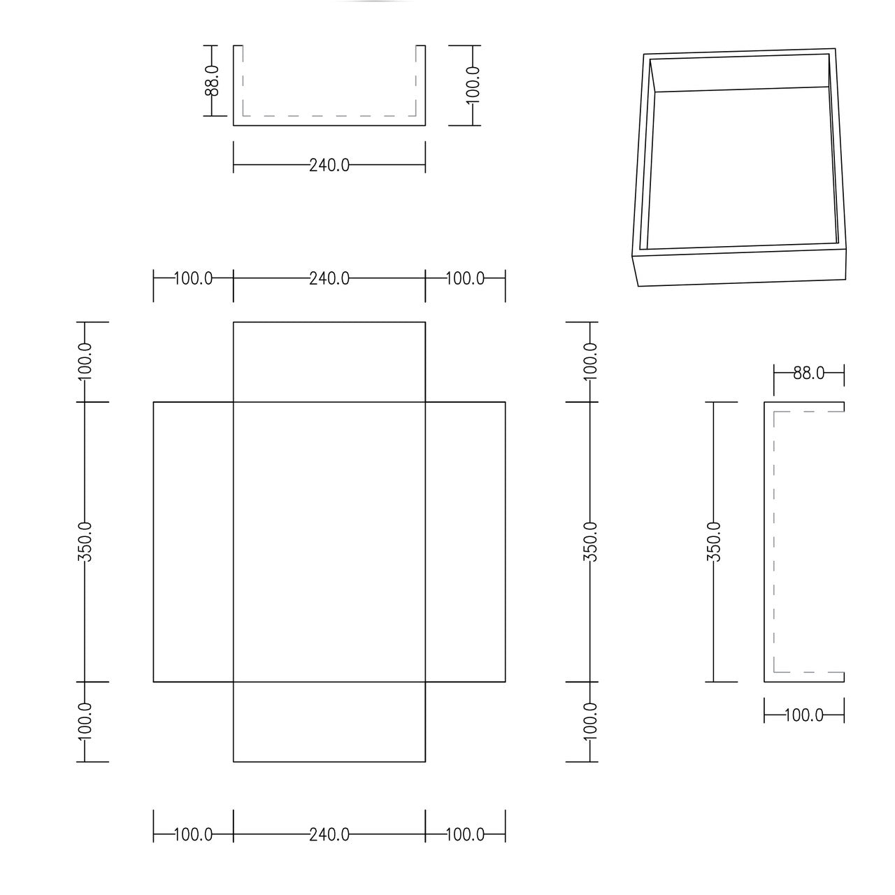 Ezheat Shower Niche 4 Sizes Tileable Shelf Wet Room Alcove Recessed