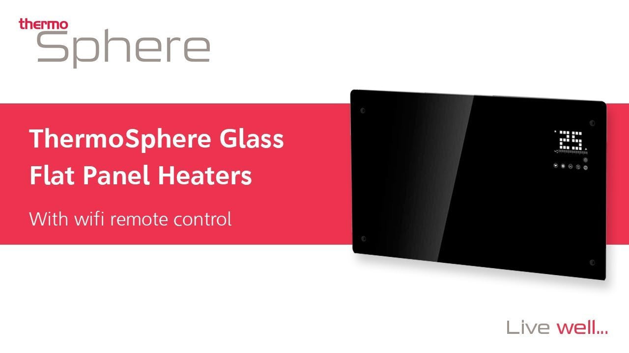 Thermosphere Electric Glass Panel Radiator 
