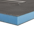 Wet Room Linear Shower Tray with Centre Drain Kit - Choice of Grate & Tray Size