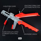 Ezheat Tile Levelling Wedge Pliers (TM71) - Key Features