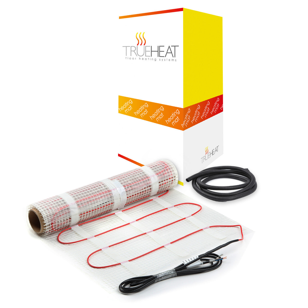 200W Electric Underfloor Heating Mat Kit with Choice of Thermostat