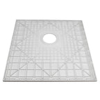 Shower Tray for Vinyl Floor Coverings Wetroom Former